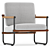 Modern Ross Chair 2017 Variant 3D model small image 1