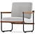 Modern Ross Chair 2017 Variant 3D model small image 2