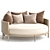 Modern Solanas Bed Model 3D model small image 1