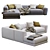 Contemporary Jesse 3D Furniture Model 3D model small image 3