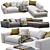 Contemporary Jesse 3D Furniture Model 3D model small image 5