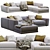 Contemporary Jesse 3D Furniture Model 3D model small image 6