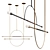 Modern Pendant Lighting Fixture 3D model small image 1
