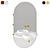 Arco Vanity Unit Ex.t 3D model small image 1