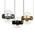 Elegant Sferico Pendant Light 3D model small image 1