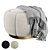 Eichholtz Inger Ottoman Duo 3D model small image 8