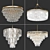 Luxury Eichholtz Chandeliers Collection 3D model small image 7