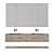 Luxury Travertine Bathroom Furniture 3D model small image 5