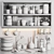 High-Quality Kitchen Accessories Set 3D model small image 6