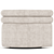 Modern Swivel Chair With Double Channeled Design 3D model small image 4