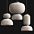 Artful Formakami Paper Pendant Lights 3D model small image 2