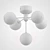 Imperium Loft Quon Ceiling Light 3D model small image 2