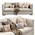 Contemporary Comfort Sofa Belmon 3D model small image 1