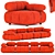 B&B Italia Camaleonda Sofa - Premium 3D Model 3D model small image 1