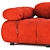 B&B Italia Camaleonda Sofa - Premium 3D Model 3D model small image 3