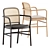 Elegant Bent Armchair by Timeandstyle 3D model small image 1