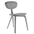 Elegant Rondine Chair: Luxury Collection 3D model small image 3