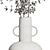 Modern Black Vase Set 3D model small image 5