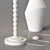 Elegant Ceramic Asymmetry Floor Lamp 3D model small image 6