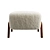 Elegant &Tradition Wulff Pouf 3D model small image 3