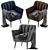 Mid Century Modern Club Chair 3D model small image 4
