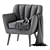 Mid Century Modern Club Chair 3D model small image 7