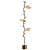 Modern Almond Floor Lamp 3D model small image 1