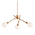 Elegant 3-Bulb Ceiling Fixture 3D model small image 1