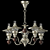 VELANTE 3dsMax Corona Chandelier Model 3D model small image 1