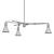 Modern Elegance Ceiling Light 3D model small image 2
