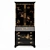 Elegant Chinoiseries Secretary by Ralph Lauren 3D model small image 2