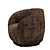 Plush Bouclé Accent Chair 3D model small image 6