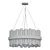 Contemporary Round Suspension Lamp 3D model small image 2