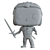 Witcher Geralt Funko Pop Figure 3D model small image 4