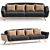 Modern 3ds Max Hamper Sofa 3D model small image 1