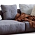 Luxury Flexform Sofa Grandemare 2013 3D model small image 2