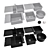 Versatile BLANCO Sink Set 3D model small image 1