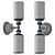 Greyleigh Rilla 2-Light Sconce 3D model small image 2