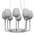 Rose Chandelier by Danilo De Rossi 3D model small image 2