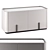 Modern Liu Jo Nightstand - Designer Collection 3D model small image 1