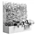 Vertical Garden Box with Ivy 3D model small image 5
