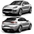 Luxury Porsche Cayenne 3D Model 3D model small image 1