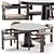 Modern Dining Set - Liang & Eimil 3D model small image 2