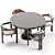 Modern Dining Set - Liang & Eimil 3D model small image 3