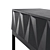 Modern Console with Hudkoff Agreste Facades 3D model small image 3