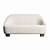Modern Fabric Small Sofa: Margas 3D model small image 2