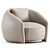 Modern Moroso PACIFIC Armchair 2017 3D model small image 2