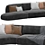 Sugar Sofa 2015 Modern Design 3D model small image 2