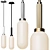 Industrial Elegance Mini Pendant Light 3D model small image 1