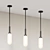 Industrial Elegance Mini Pendant Light 3D model small image 2